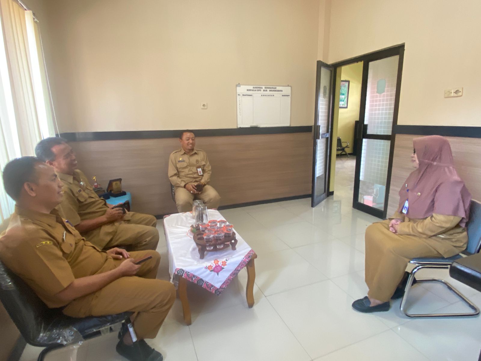 Koordinasi dengan UPT BLK Kab. Mojokerto untuk Kegiatan Pelatihan Berbasis Kompetensi